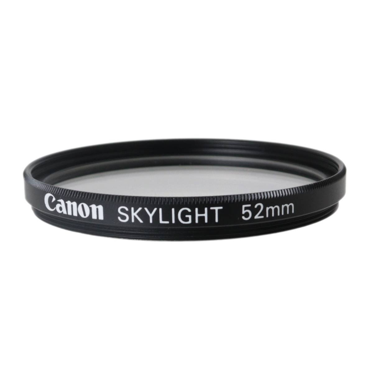 【中古】 Canon キヤノン SKYLIGHT スカイライト 52mm ブラック プラケース NT 美品 ABランク_画像1