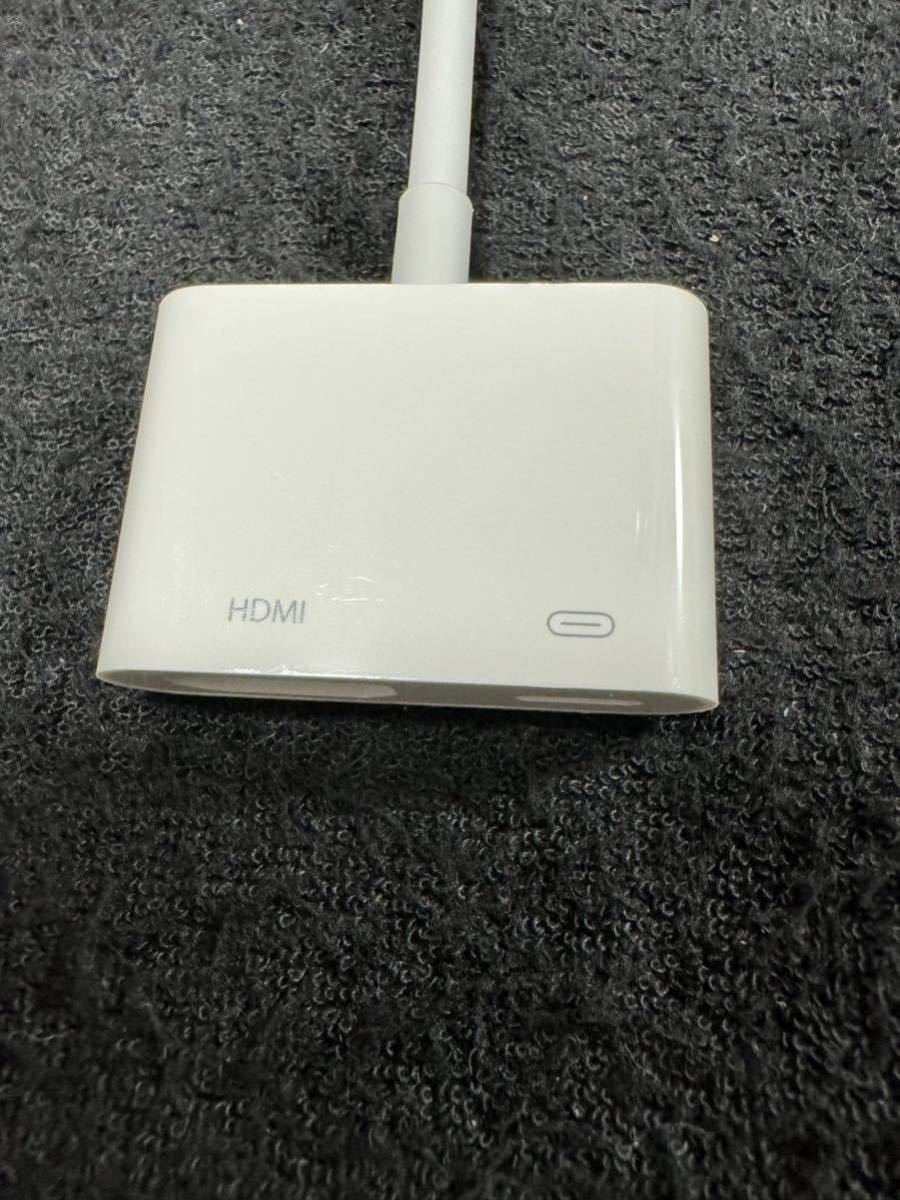 Apple 純正 Lightning Digital AVアダプタ MD826AM/A HDMI変換ケーブル_画像4
