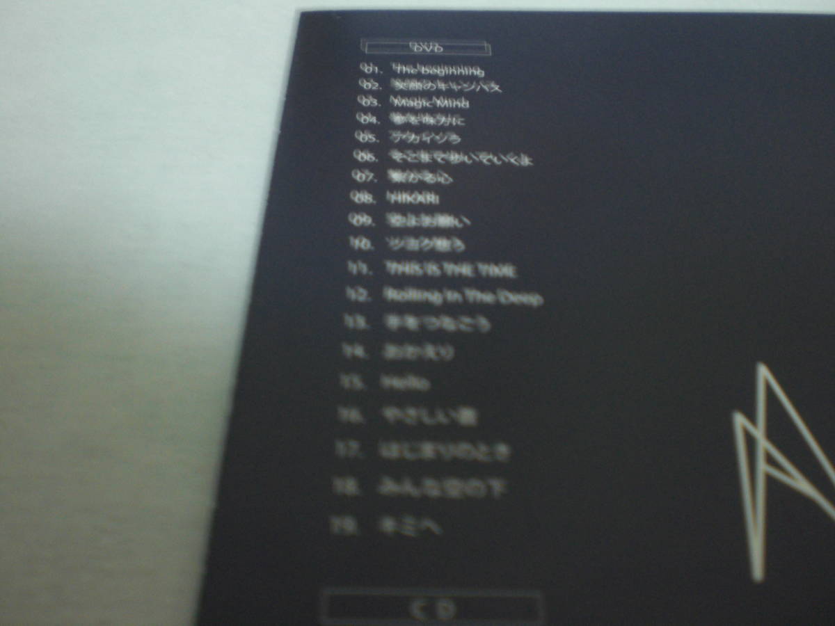 DVD+CD　絢香　ayaka LIVE TOUR 2012 "The beginning" ～はじまりのとき～　フォトブック付き　CDは美品_画像3