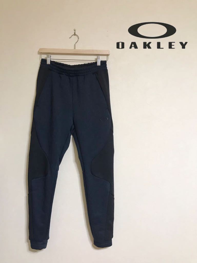 OAKLEY オークリー スウェットパンツ ジョガーパンツ ボトムス サイズM ネイビー 黒 422075JP_画像1