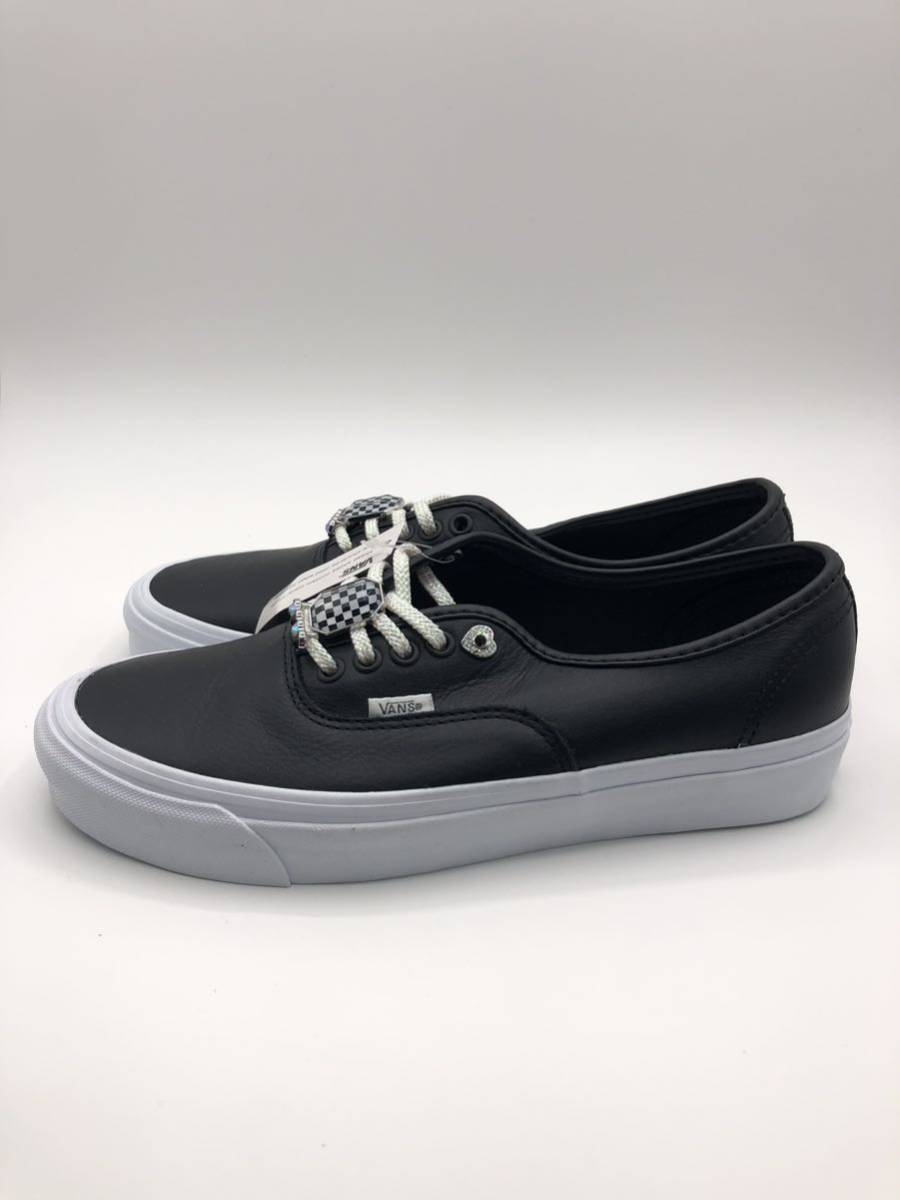 【未使用品】 VANS バンズ ローカット スニーカー スケボー サイズ27.5cm 黒 チャーム 721454 _画像6