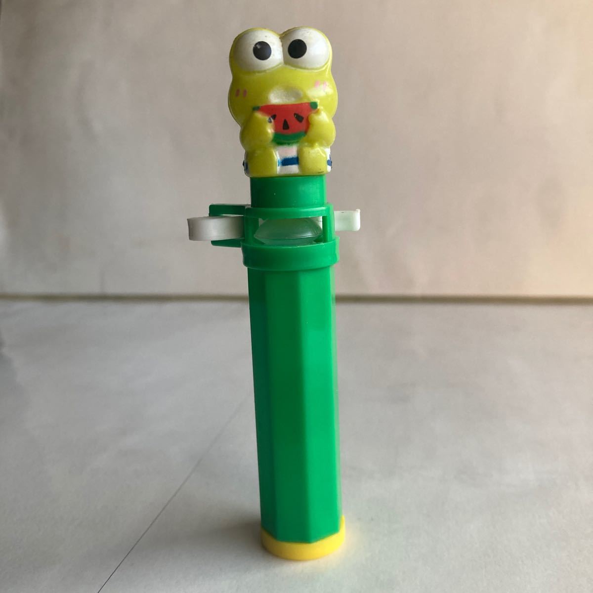 ■昭和レトロ けろけろけろっぴ　PEZ？カバヤジューC？サンリオキャラクターおもちゃ当時物5a■検おまけ食玩昔グリコ古いフィギュア人形_画像1