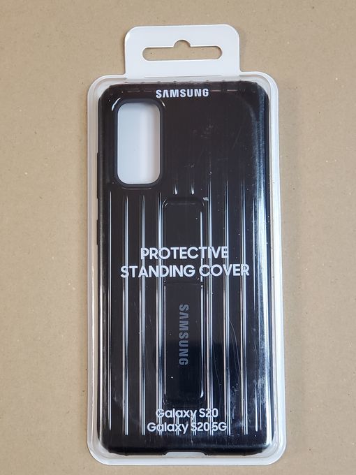 ◆Galaxy S20用 Protective Standing Cover【Samsung純正 並行輸入品】ブラック SCG01 SC-51A