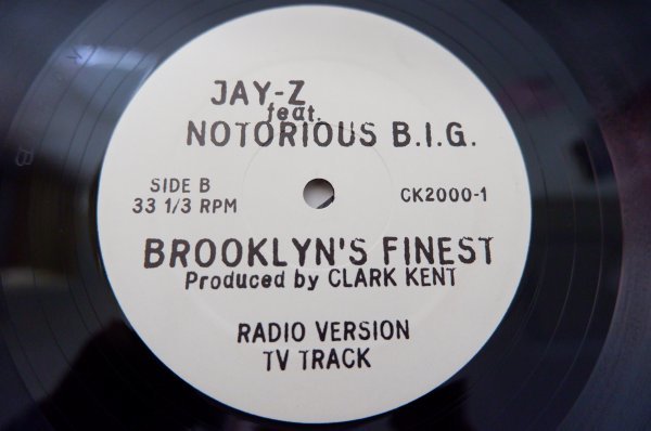 T2-182＜12inch/US盤/美盤＞Jay-Z Feat. Notorious B.I.G. / Brooklyn's Finest_画像2