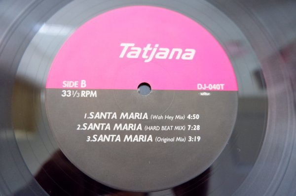 T2-213＜12inch/美品＞「BELLINI / SAMBA DE JANEIRO」「TATJANA / SANTA MARIA」_画像2