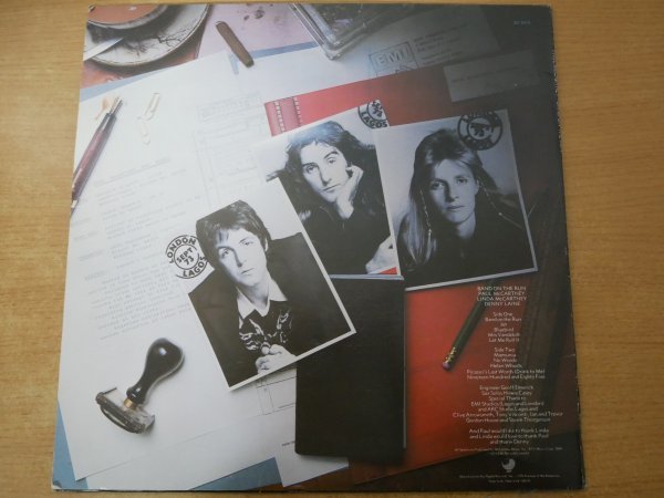 U2-148＜LP/US盤/美盤＞ポール・マッカートニー Paul McCartney & Wings / Band On The Run_画像2