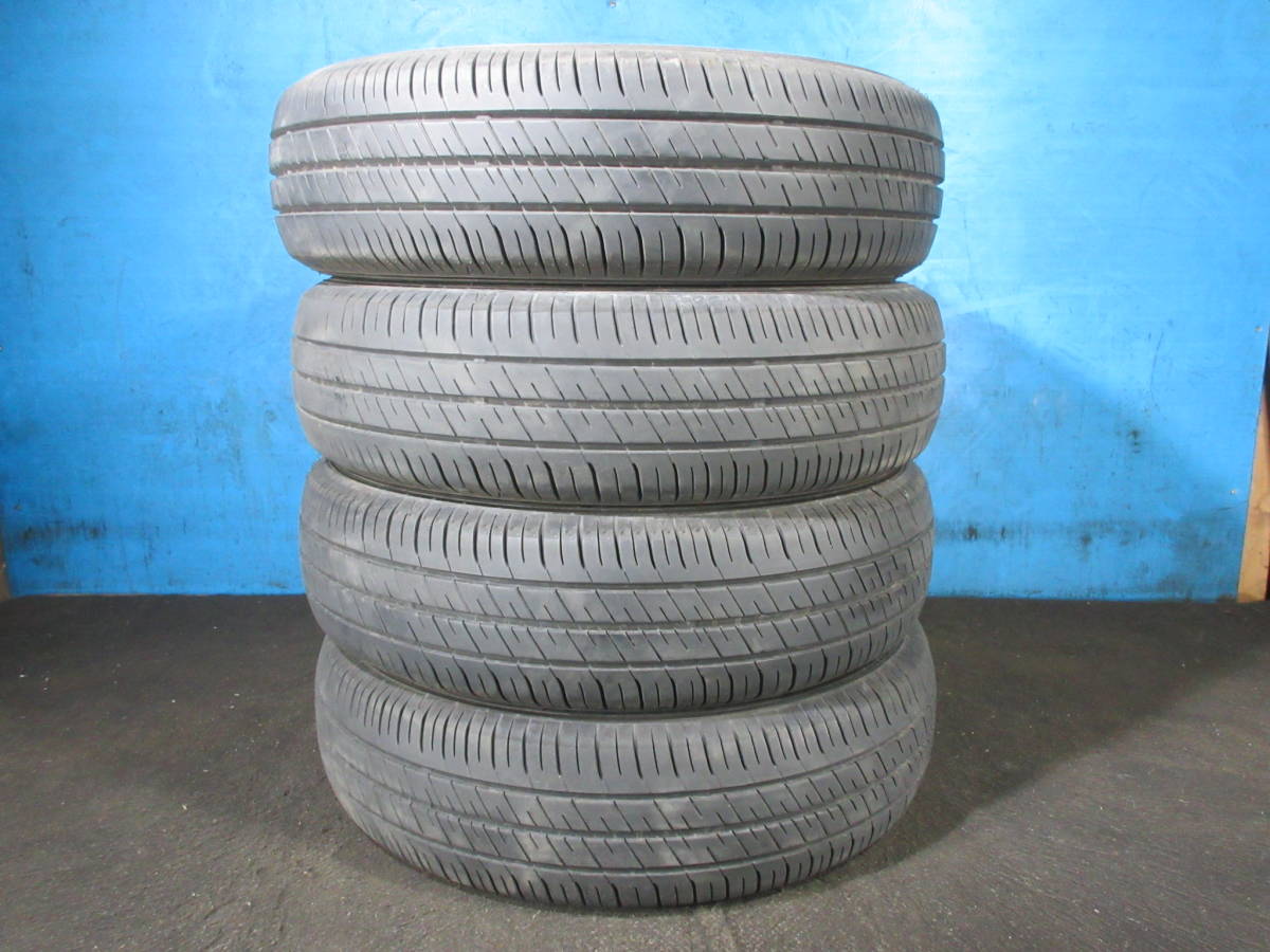 2021年製 GOODYEAR EfficientGrip ECO EC02 165/70R14 81S 4本 №07025A 室内保管 夏タイヤ サマータイヤ オンロードタイヤ_画像1