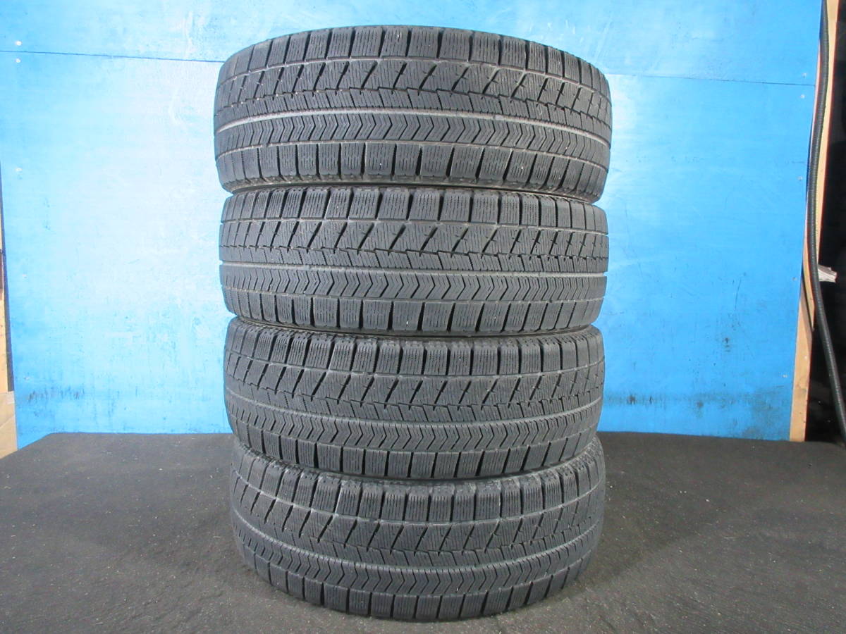 BRIDGESTONE ブリヂストン BLIZZAK ブリザック VRX 165/55R15 75Q 4本 №06713B 室内保管 雪 氷 冬タイヤ 中古スタッドレスタイヤ_画像1