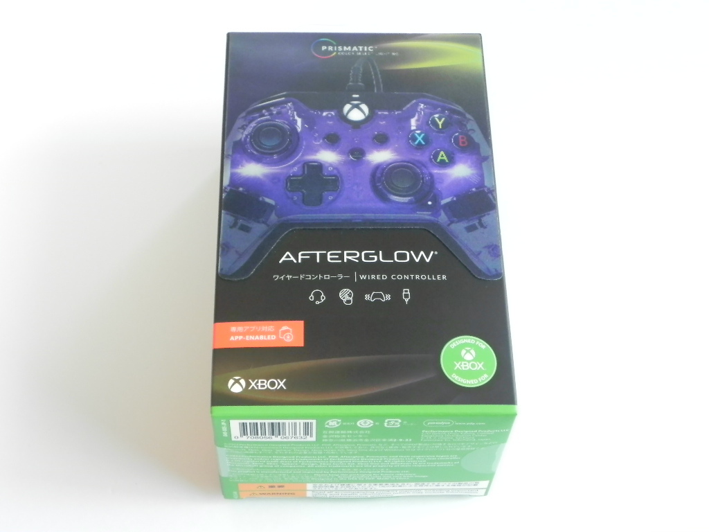 Xbox Series X/S アフターグロー 有線コントローラー 3m 社外品_画像1