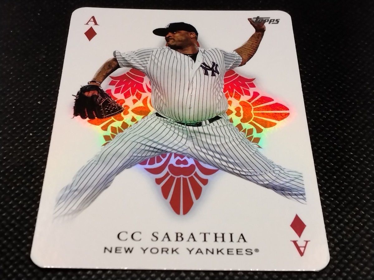 CC・サバシア エース 【2023 TOPPS SERIES 2 ALL ACES CC SABATHIA AA-38】 ニューヨーク・ヤンキース MLB レジェンド_画像3