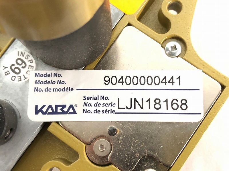 【米軍放出品】未使用品 プッシュボタンロック カギ 鍵 ドアロック 真鍮製 セキュリティー KABA Simplex 900Series (80)BA8KK-W#24_画像6