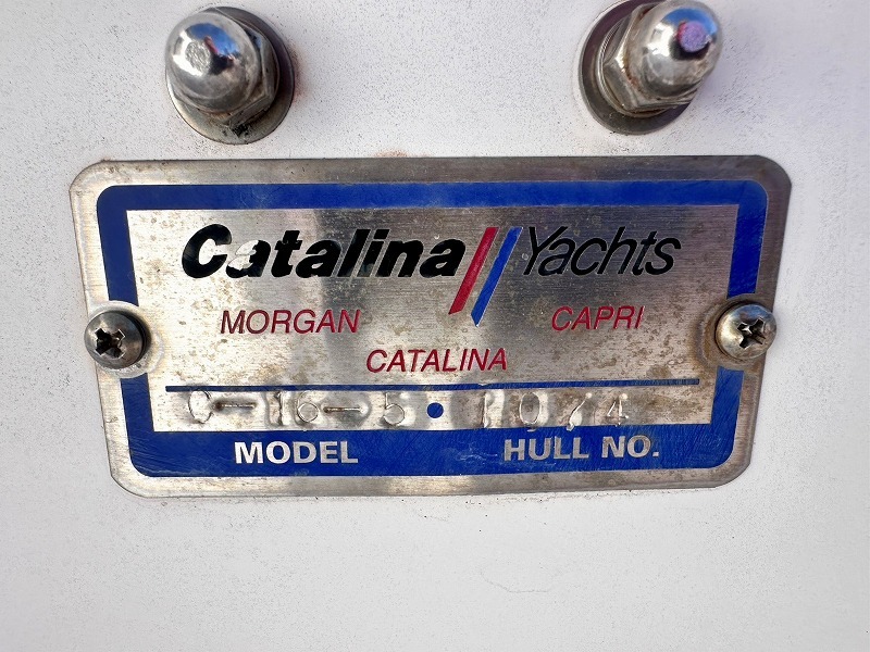 【米軍放出品】ヨット 船 ボート Catalina 16.5フィート トレーラー付き マリンレジャー ☆KA17AM-W#24_画像4