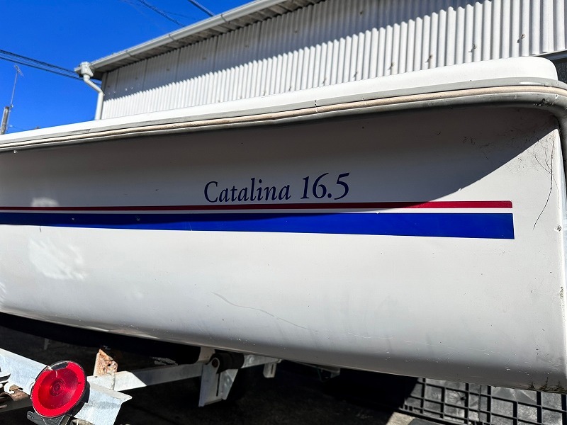 米軍放出品】ヨット 船 ボート Catalina 16.5フィート 米軍放出品】ヨット 船 ボート Catalina 16.5フィート