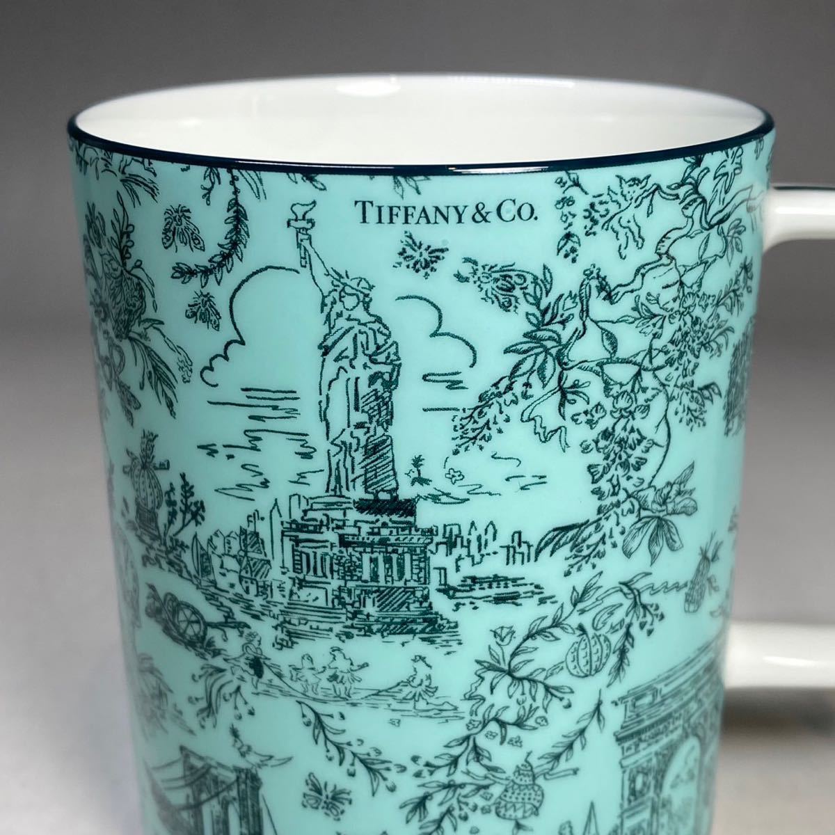 未使用 ティファニー TIFFANY マグカップ ニューヨーク toile 未使用 ティファニー TIFFANY マグカップ ニューヨーク toile