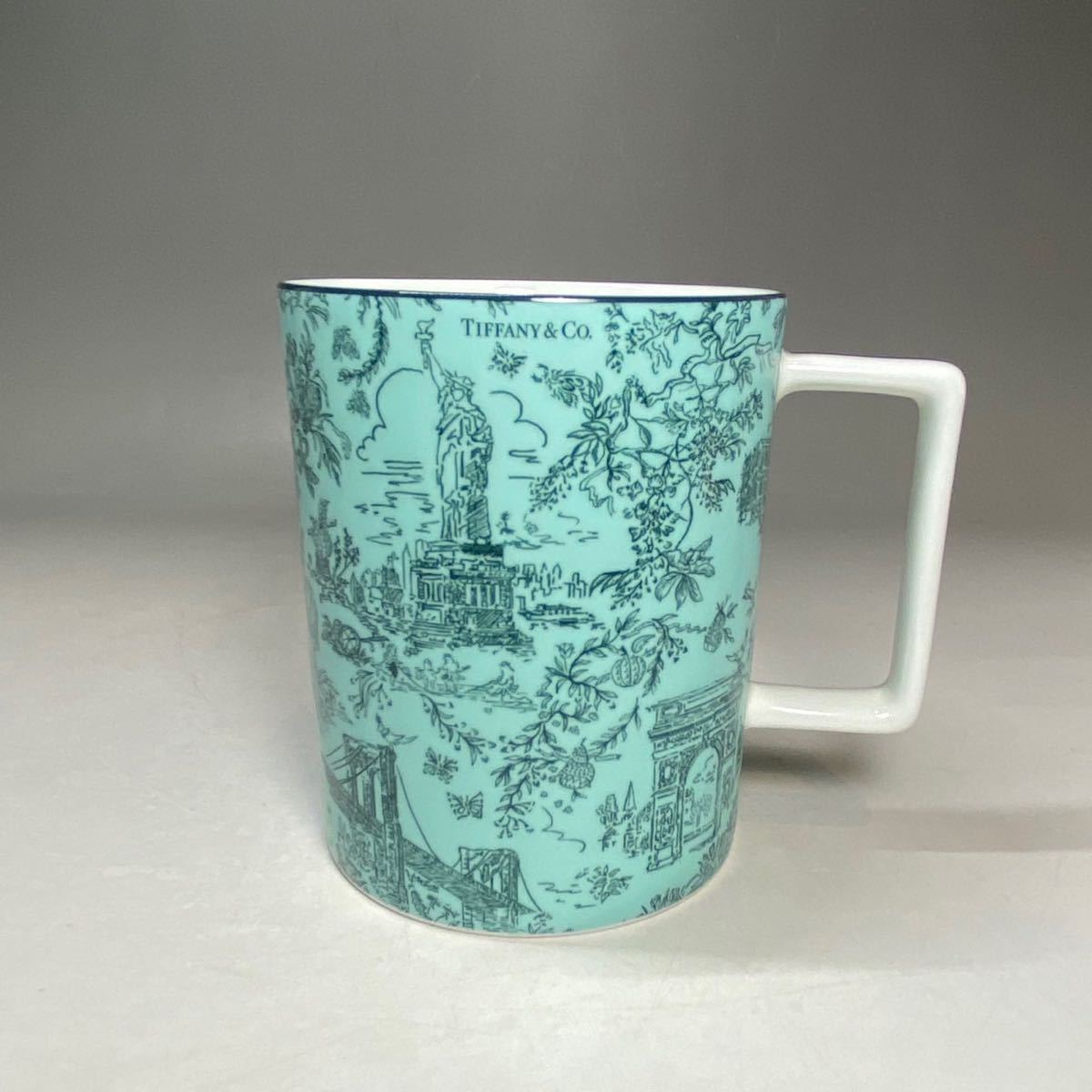 未使用 ティファニー TIFFANY マグカップ ニューヨーク toile 未使用 ティファニー TIFFANY マグカップ ニューヨーク toile