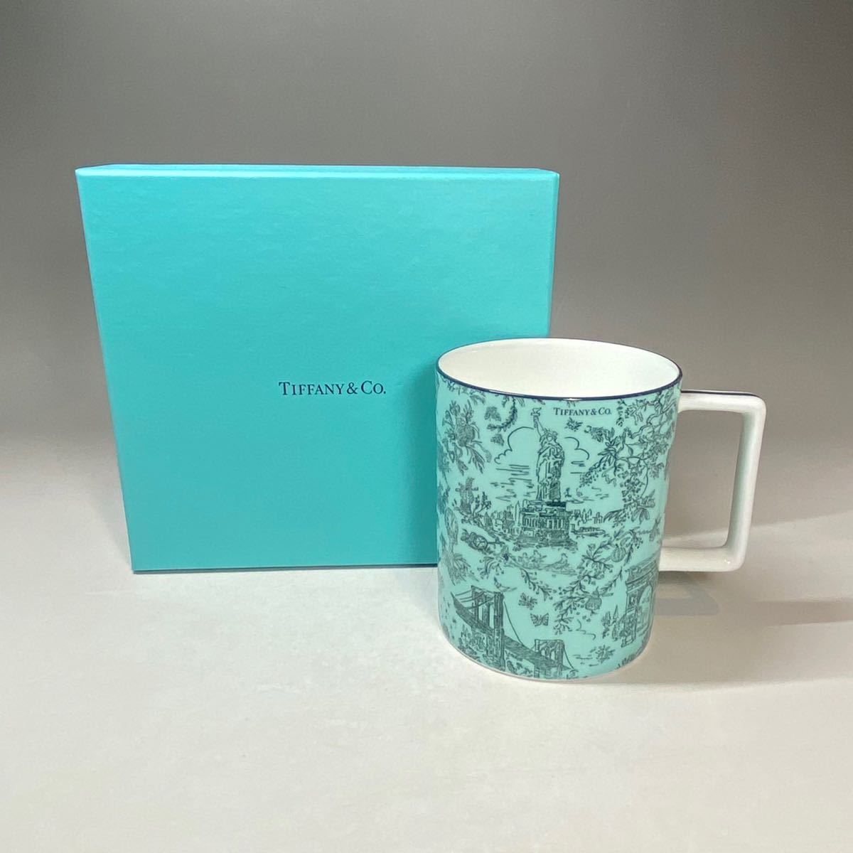 未使用 ティファニー TIFFANY マグカップ ニューヨーク toile 未使用 ティファニー TIFFANY マグカップ ニューヨーク toile