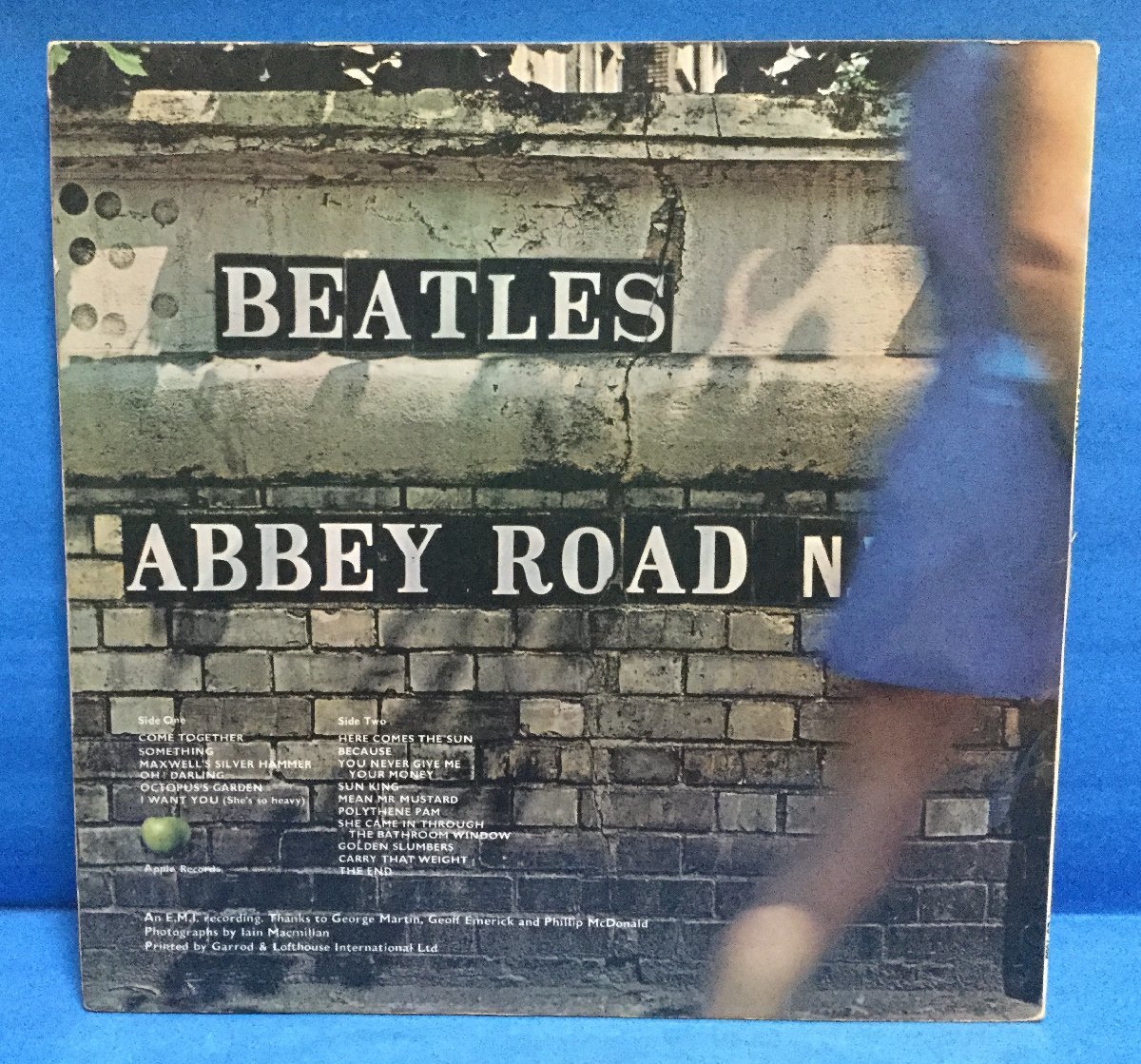 LP 洋楽 The Beatles / Abbey Road 英盤 オリジナル Her Majesty無し 2/1_画像5