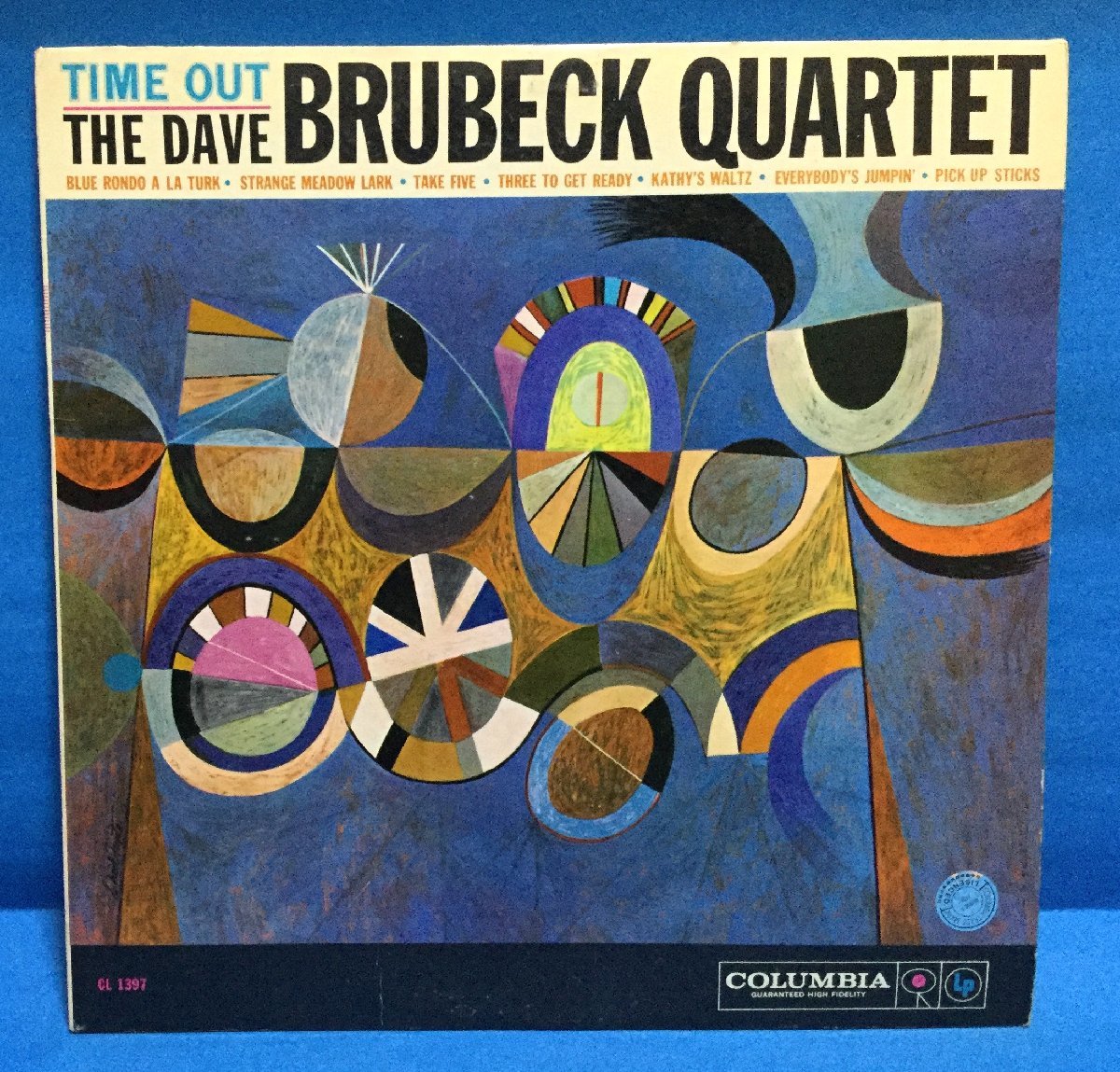 LP 洋楽 The Dave Brubeck Quartet / Time Out 米盤 オリジナル mono 深溝 6eye_画像1