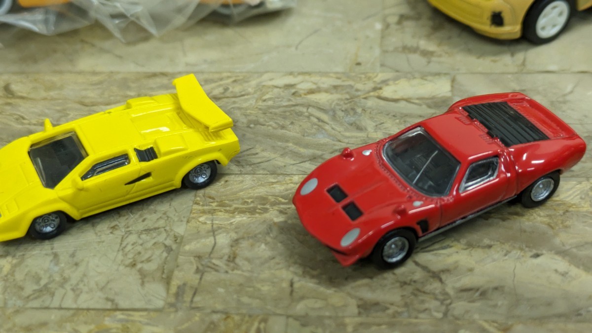 ミニカー トミカ ティガーのスポーツカー RX-7 ランボルギーニ など BMWケース付きの画像4