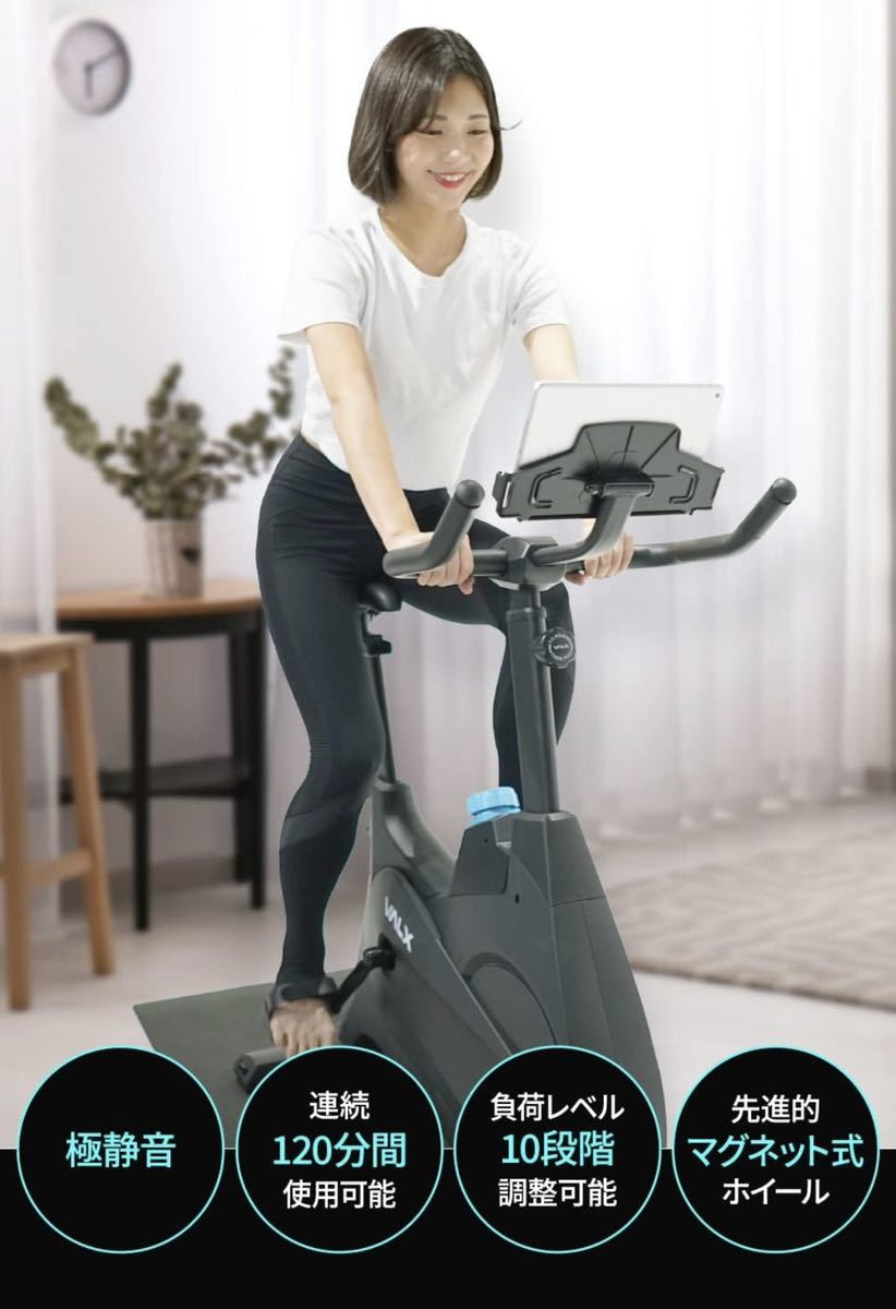 VALX SPIN BIKE スピンバイク フィットネスバイク エアロバイク 電磁 ダイエット器具 静音 家庭用 バルクス_画像8