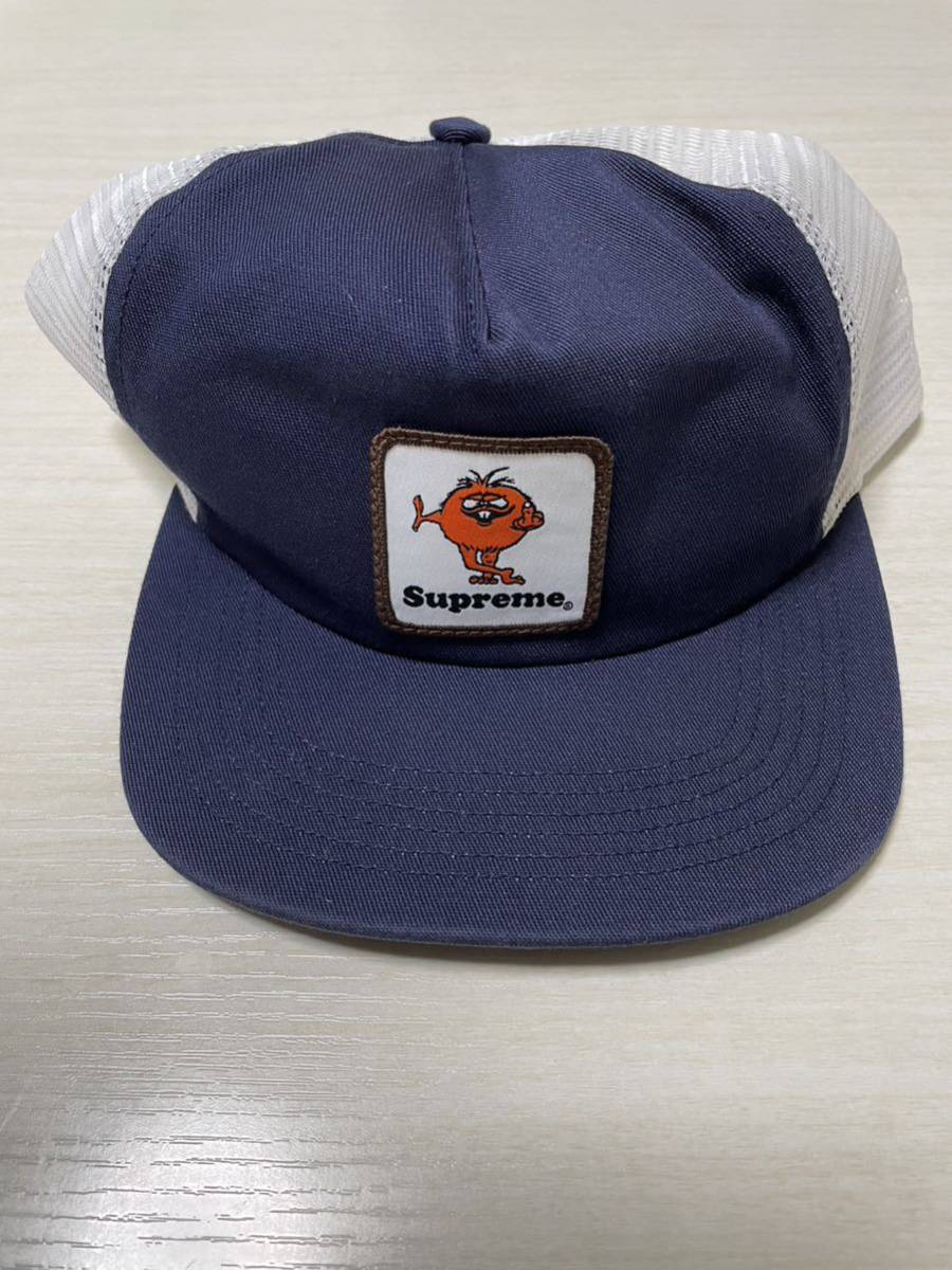 国内正規新品 23fw ネイビー Supreme Camacho Mesh Back 5-Panel Cap Navy シュプリーム カマチョ 5パネル キャップ キャップ_画像1