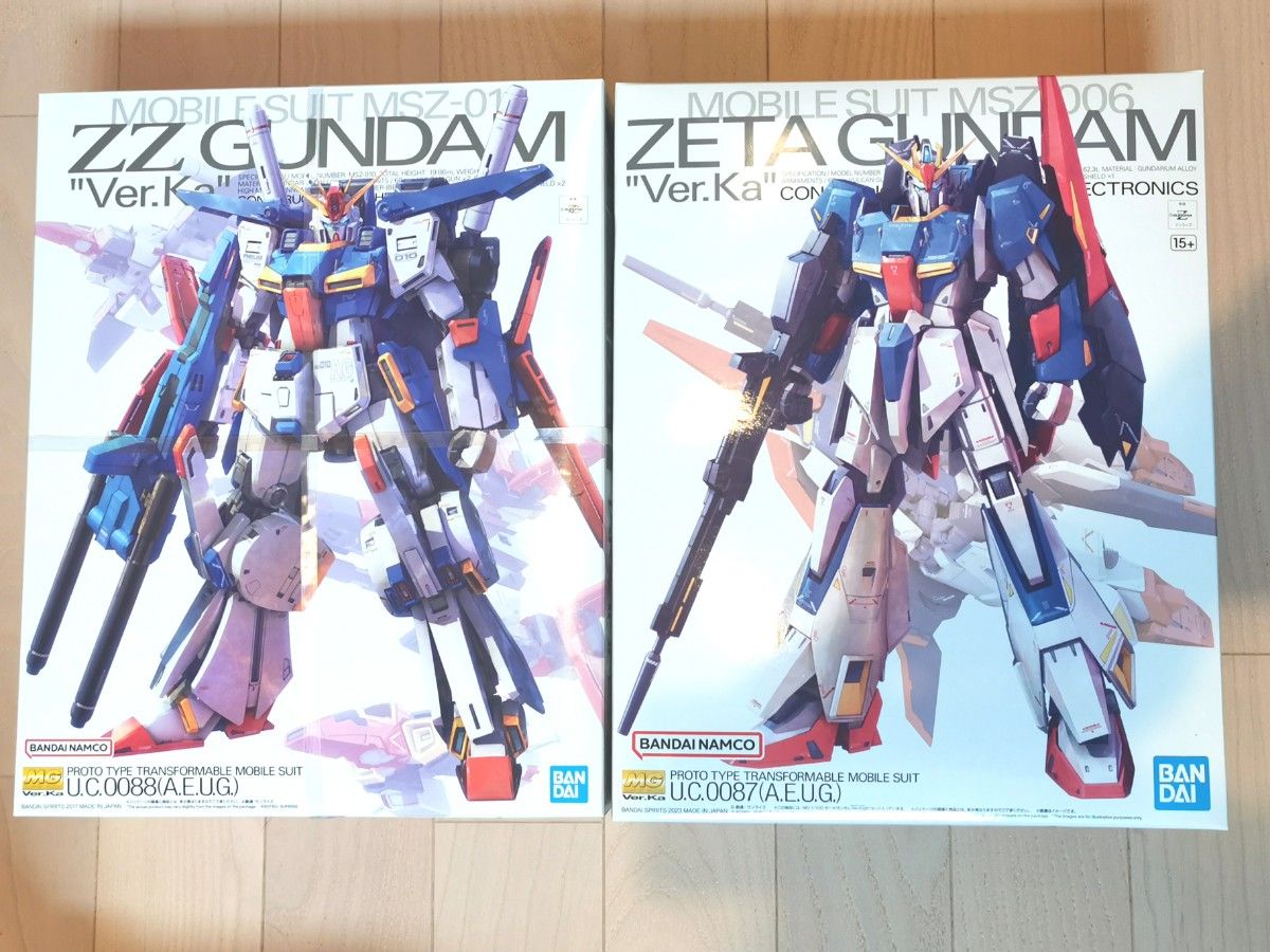 新品未開封】 MG ZZガンダム Ver Ka Zガンダム Ver Ka ダブル 新品未開封】 MG ZZガンダム Ver Ka Zガンダム Ver Ka ダブル