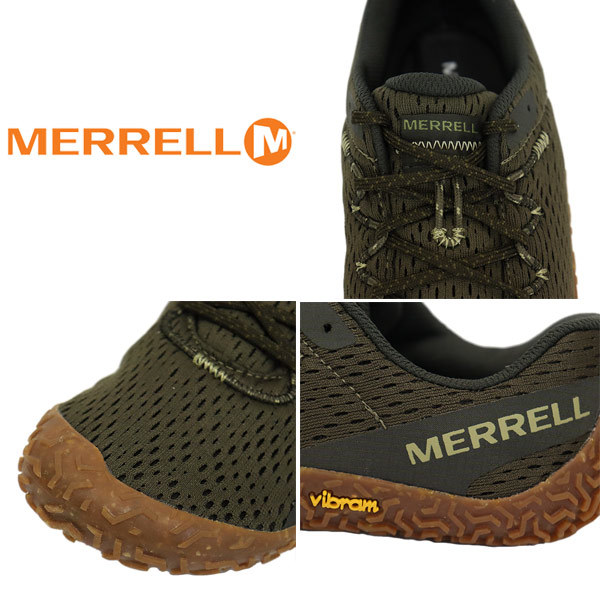 MERRELL (mereru) J067665 VAPOR GLOVE 6 Bay pa- перчатка обувь OLIVE MRL113 примерно 26.0cm