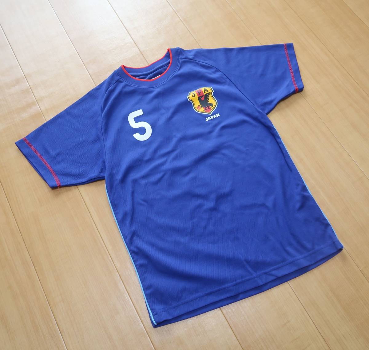 ユニフォーム 日本代表 サッカー ワールドカップ 宮本 SS 150サイズ　中古