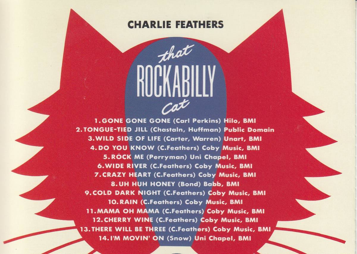 CHARLIE FEATHERS／That Rockabilly Cat _画像2