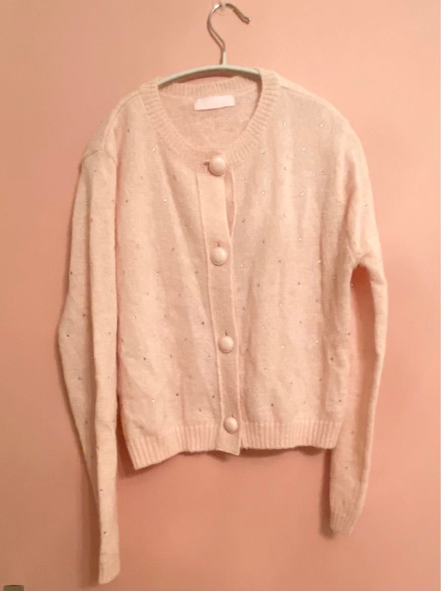 JILTU cardigan baby pink カーディガン-