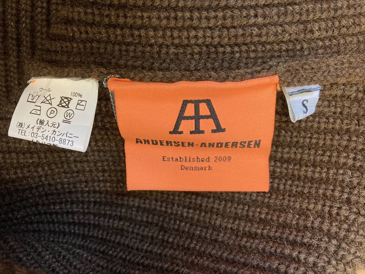 Andersen Andersen S クールネック 5G ニット