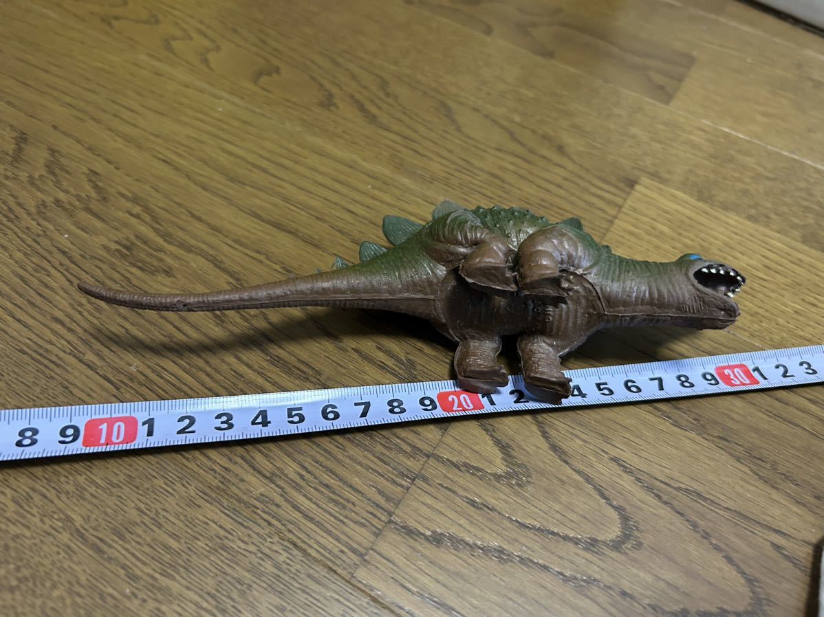 ステゴサウルスのソフビ人形【以下検索用】恐竜フィギュア昭和 ステゴサウルスのソフビ人形【以下検索用】恐竜フィギュア昭和