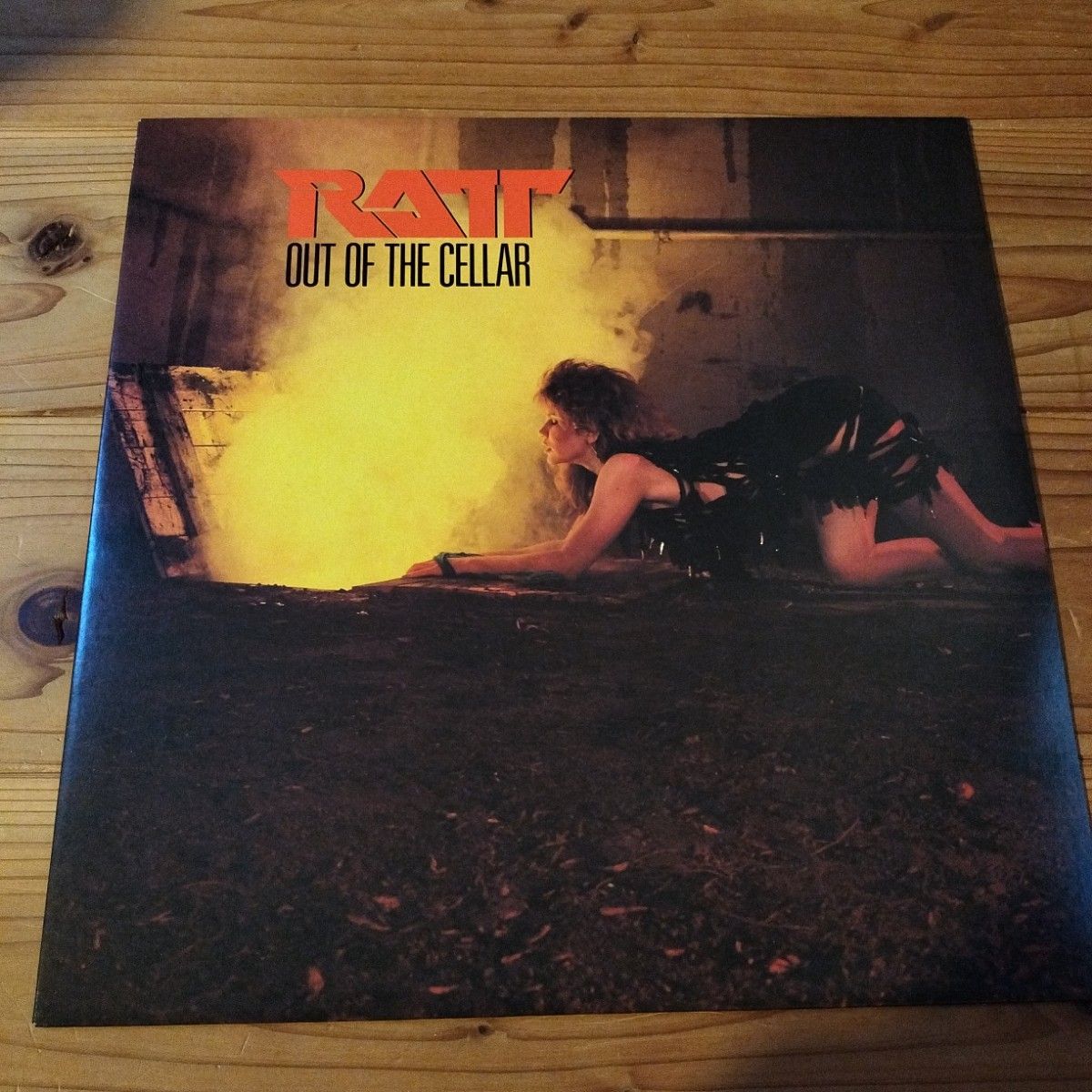 ラット ratt/out of the cellar  LPレコード
