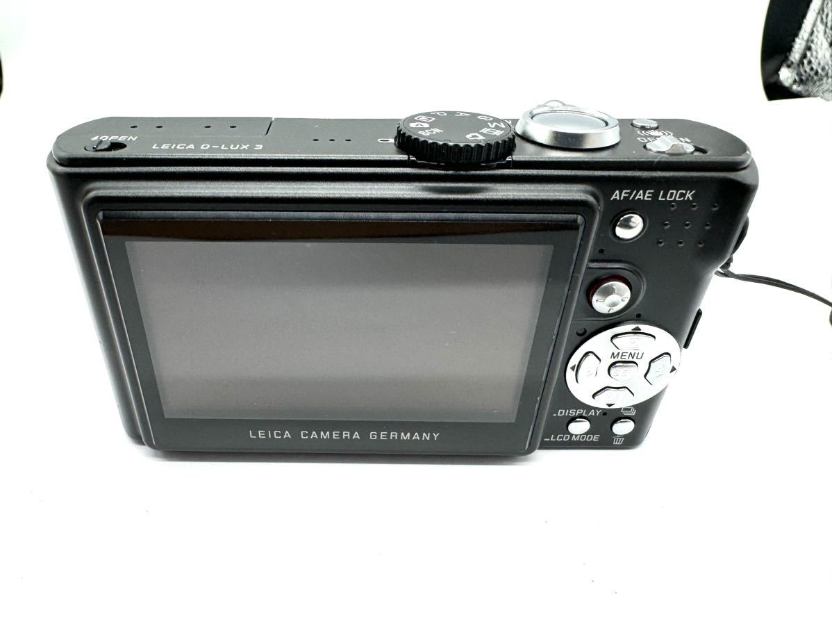 ■LEICA D-LUX 3 デジタルカメラ ブラック カメラ　_画像4