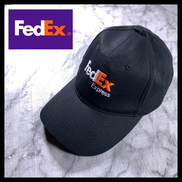 HOLLYWOOD RANCH MARKET × FedEx キャップ 黒