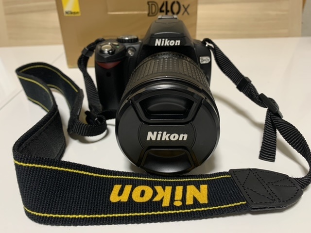 カメラレンズセット　Nikon ニコン D40X レンズ　Nikon DX AF-S NIKKOR 18-135mm F3.5-5.6G IF-ED_画像1