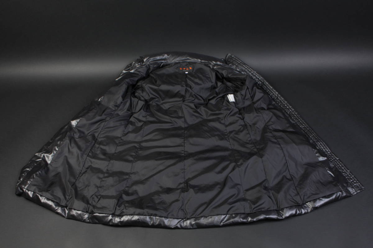 YF5525 コート EVEX by KRIZIA ダウンコート ロングコート 黒 ブラック エヴェックス バイ クリツィア 40サイズ ※日本Lサイズ相当の画像5