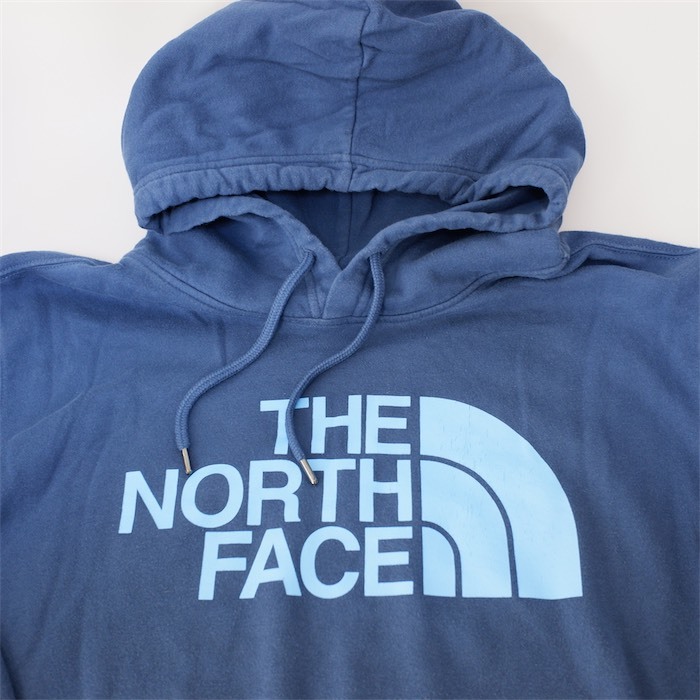 THE NORTH FACE ザ ノースフェイス スウェットパーカー メンズUS-2XLサイズ プリント ネイビー フーディー sh-4181_画像5