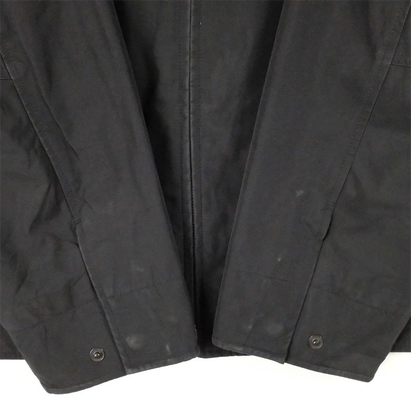 古着 大きいサイズ 00's オールドギャップ 長袖スウィングトップジャケット メンズUS-2XLサイズ 黒 ブラック系 tn-2086_画像8