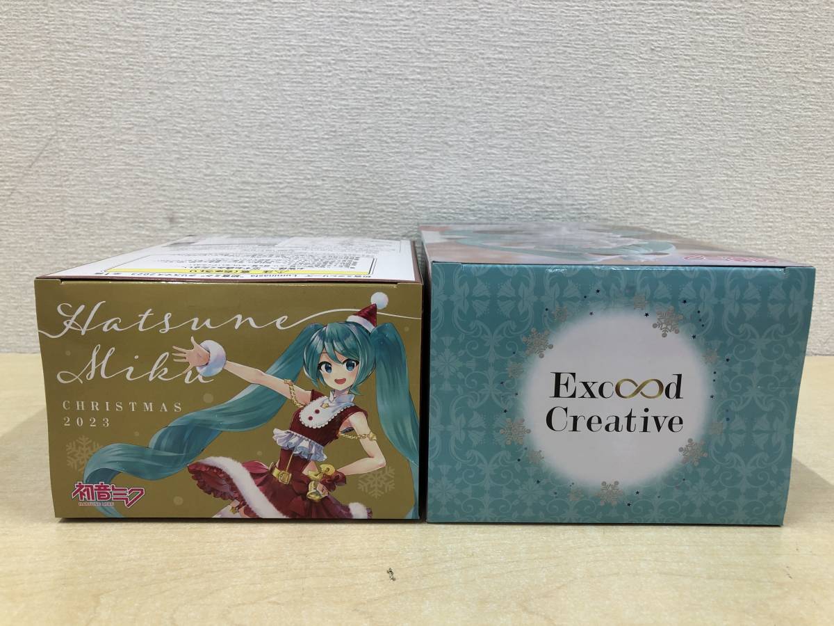 【未開封品・プライズ品】：初音ミク 計2個セット Luminasta クリスマス2023 Exc∞d Creative Figure SweetSweets ノエル(20240123)_画像6