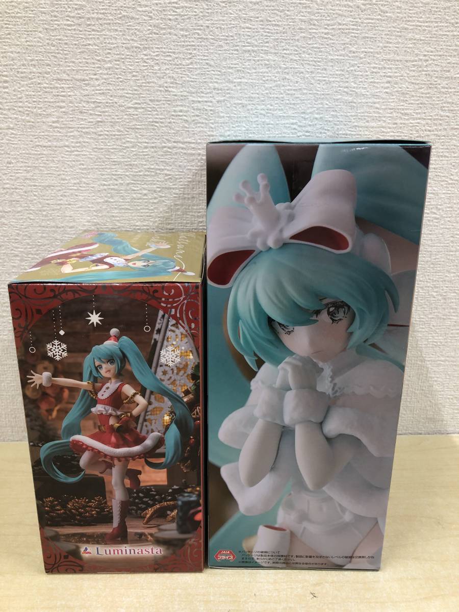 【未開封品・プライズ品】：初音ミク 計2個セット Luminasta クリスマス2023 Exc∞d Creative Figure SweetSweets ノエル(20240123)_画像2