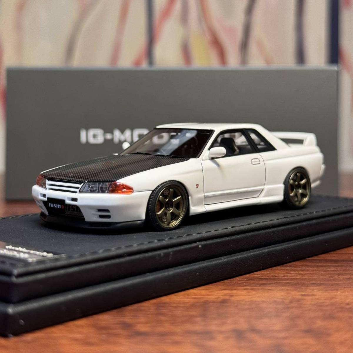 通販の人気商品 イグニッションモデル1/43 R32 NISMO ホワイトSチューン