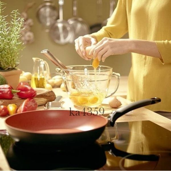 特価！★Fissler フィスラー フライパン センサーレッド 26cm★IH対応/フッ素コーティング/調理のタイミングが一目で分かる_画像6