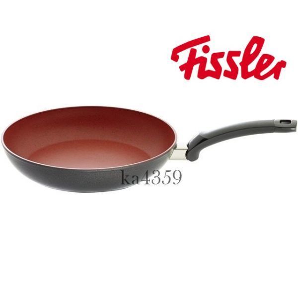 特価！★Fissler フィスラー フライパン センサーレッド 26cm★IH対応/フッ素コーティング/調理のタイミングが一目で分かる_画像1