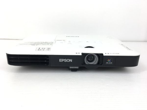 EPSON EB-1780W ビジネスプロジェクター ランプ使用時間：高86h 低40h 高輝度3000lm リモコン・VGAケーブル付 動作確認【送料無料】_画像3