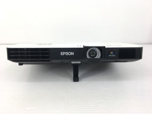 EPSON EB-1780W ビジネスプロジェクター ランプ使用時間：高15h 低13h 高輝度3000lm リモコン・VGAケーブル付 動作確認【送料無料】_画像4