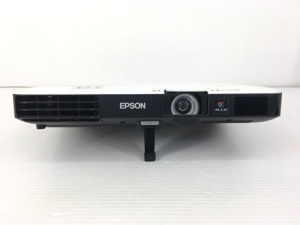 EPSON EB-1780W ビジネスプロジェクター ランプ使用時間：高294h 低16h 高輝度3000lm リモコン・VGAケーブル付 動作確認【送料無料】_画像4