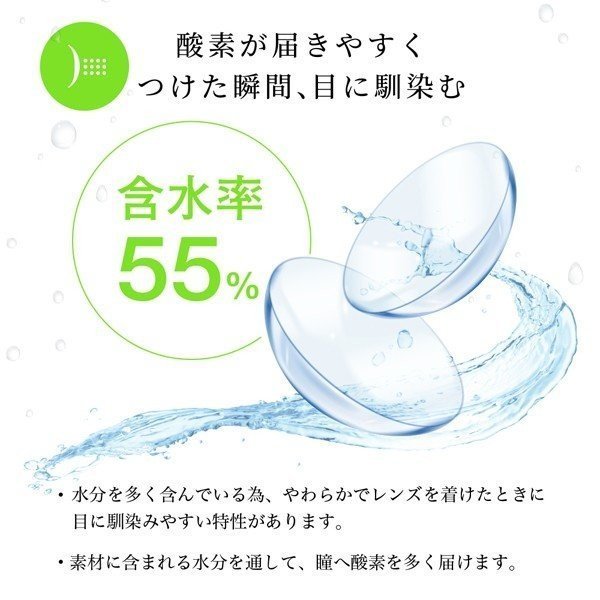 エルコンワンデー55 35枚入 4箱 コンタクトレンズ 1day 1日使い捨て ワンデー 激安 即日発送 ネット 通販_画像4