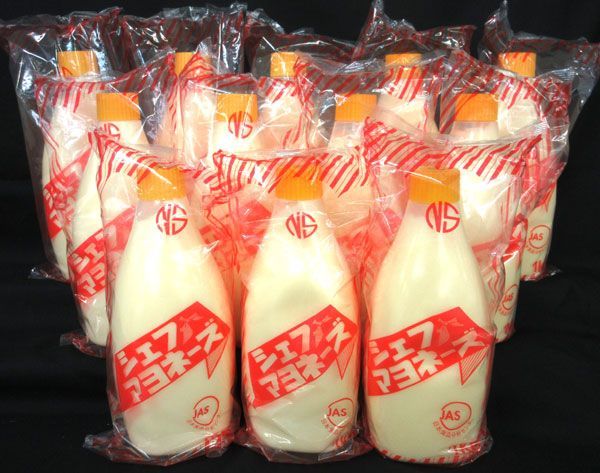 送料300円(税込)■az318■◎ニッショク シェフマヨネーズ 1kg 12点【シンオク】_画像1