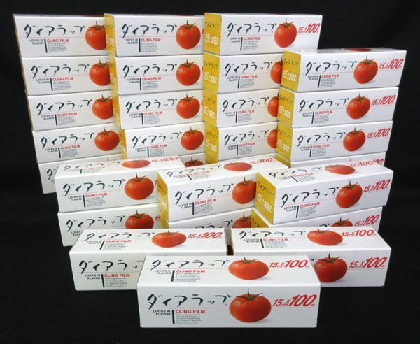 送料300円(税込)■az855■三菱ケミカル 食品包装用 ダイアラップ 15cm×100m 28点【シンオク】_画像1